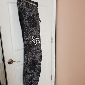 Fox moto racing pants switch